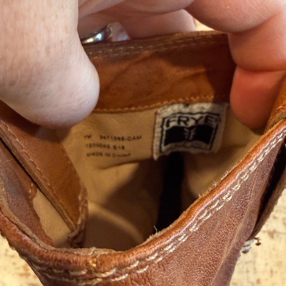 Frye Leather moto boots short - Picture 10 of 10